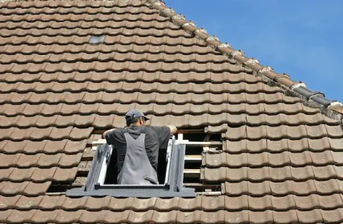 Pose de velux - La Goutelle